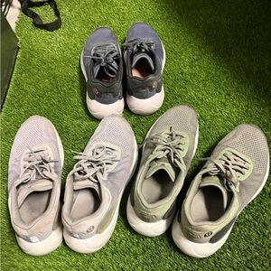 Lululemon men’s beyond feel shoes bundle of 3